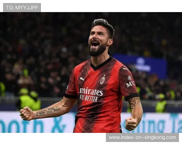 AC米兰角球精准送达，吉鲁头球砸入网窝